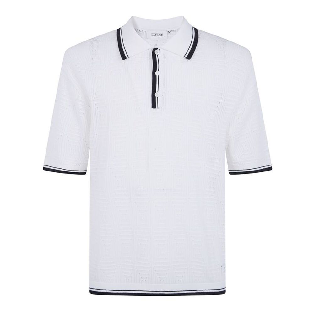 Laneus Men Knitted Polo Man